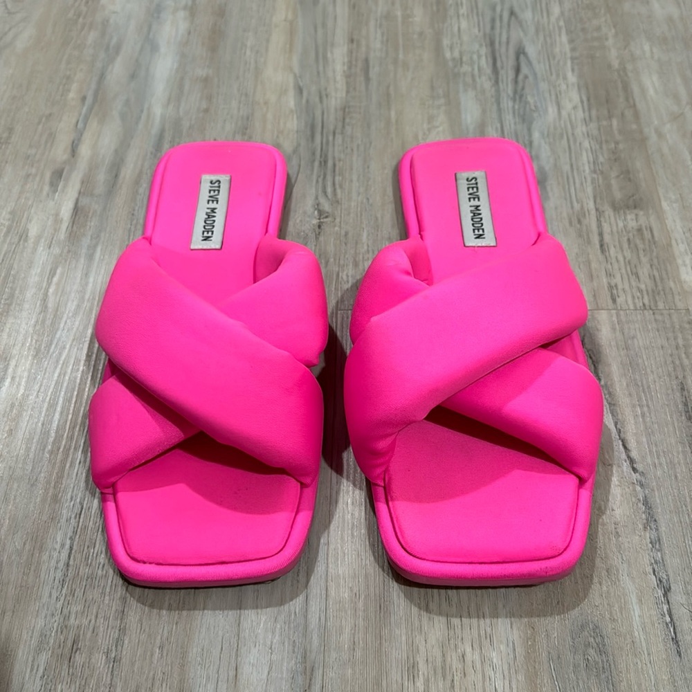 Steve Madden: Gently Used - Pink Sandals Size 9